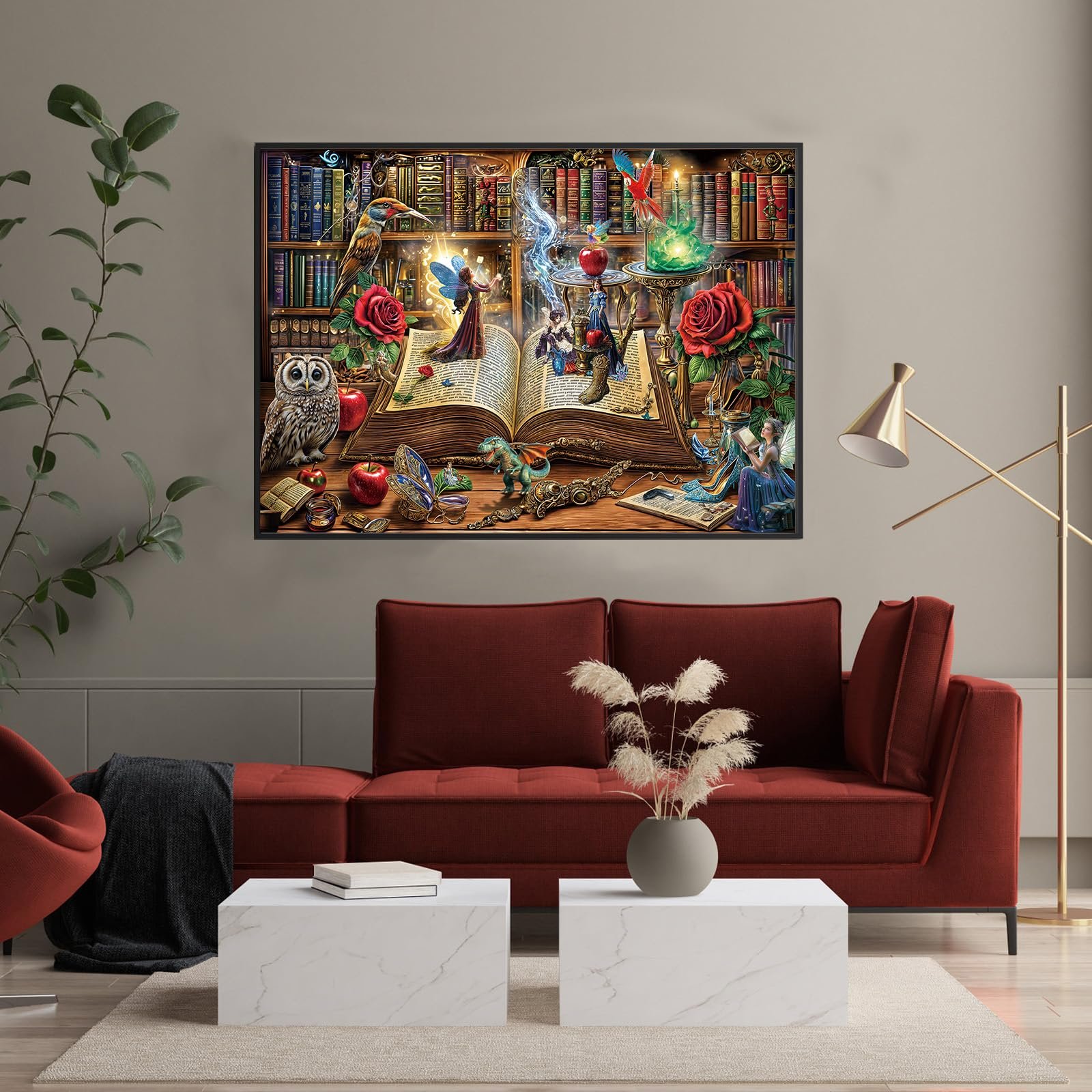 Пазл Magic Book House Theme 1000 елементів 70 x 50 см, фото №7