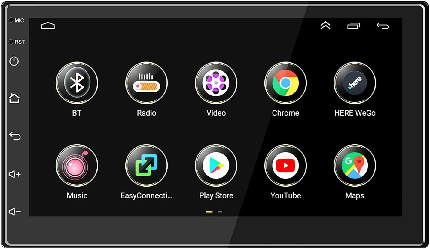 Автомагнітола ANKEWAY / 7" / Сенсорна / 2/16Гб / Android 10.1 / Bluetooth / WI-FI / GPS / USB / 2DIN, фото №1