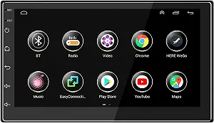 Автомагнитола ANKEWAY / 7" / Сенсорная / 2/16Гб / Android 10.1 / Bluetooth / WI-FI / GPS / USB / 2DIN - Фото 1