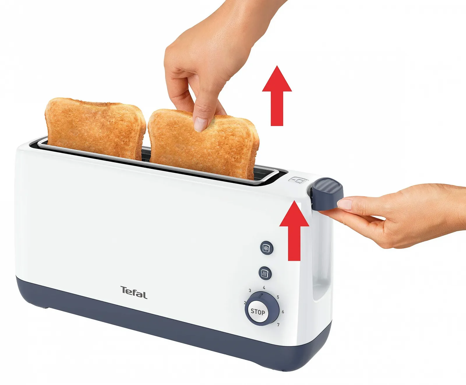 Тостер TEFAL Minim TL302110 Компактний з одним слотом Білий, фото №6