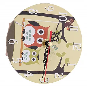 Настольные часы MUCKLILY Ретро Дизайн Мультяшный Бесшумный Точное Измерение времени Компактный - Фото 1