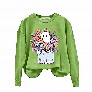 Свитшот Женский Geister Хэллоуин Костюм с длинными рукавами Тыква synthetic.ua - Фото 1