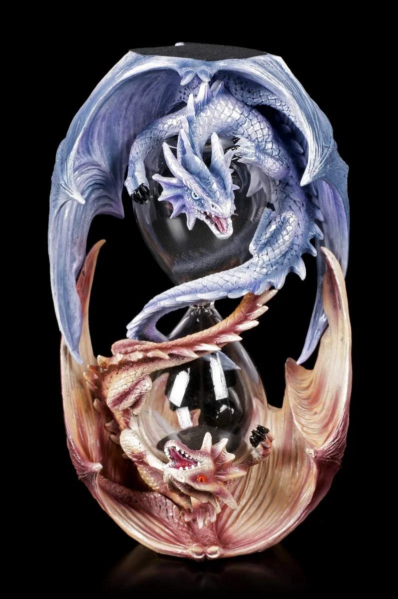 Пісочний годинник Anne Stokes Fantasy Dragon Gothic Egg Timer 19 см 45 секунд, фото №3 Пісочний годинник Anne Stokes Fantasy Dragon Gothic Egg Timer 19 см 45 секунд, фото №3