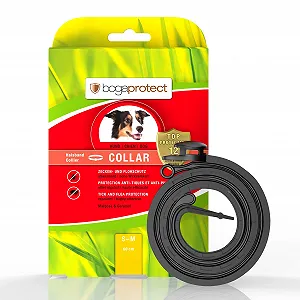 Нашийник від бліх та кліщів bogaprotect Natural Tick Protection S-M 60 см UBO0360 - Фото 1