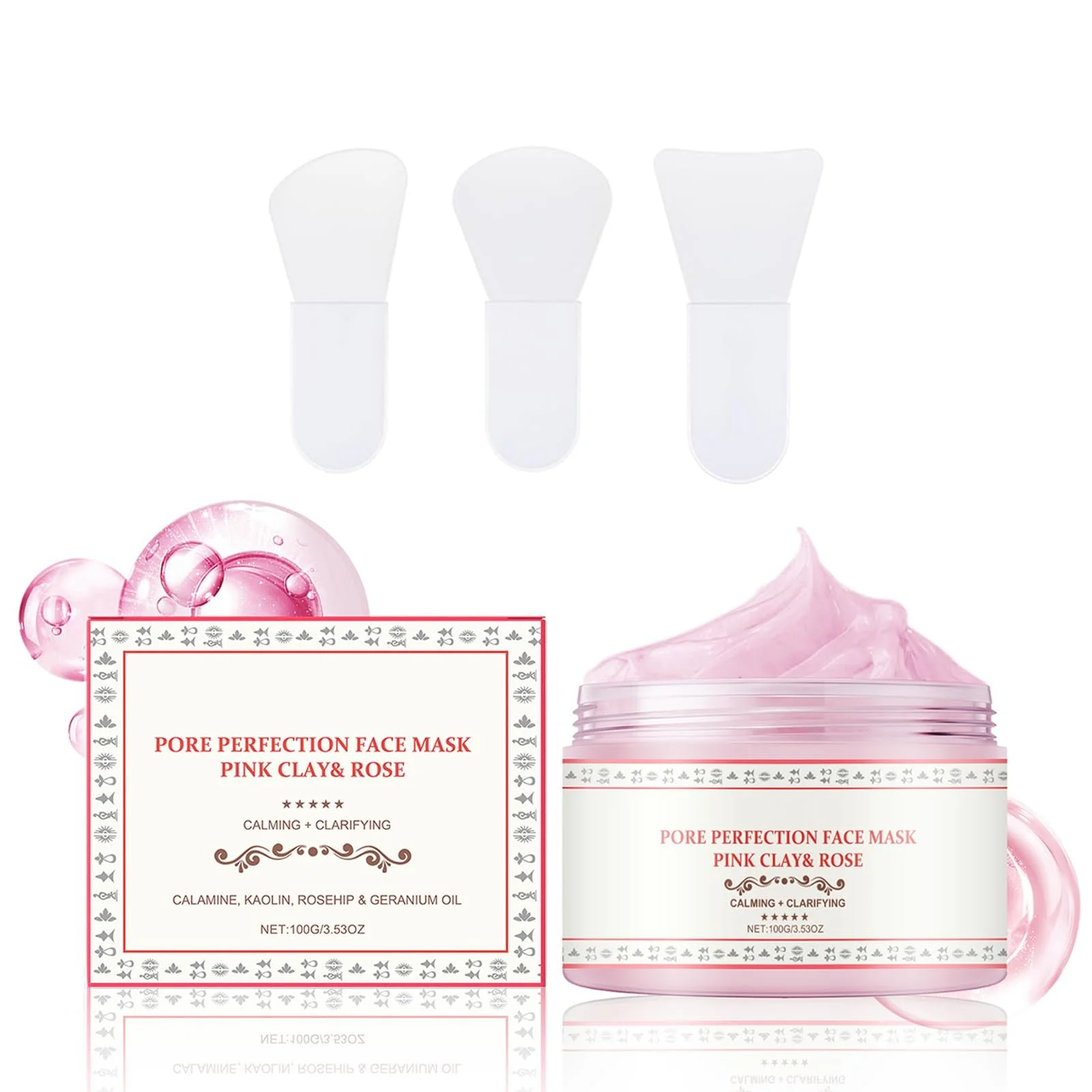 Маска для обличчя Глина для очищення пор, фото №1