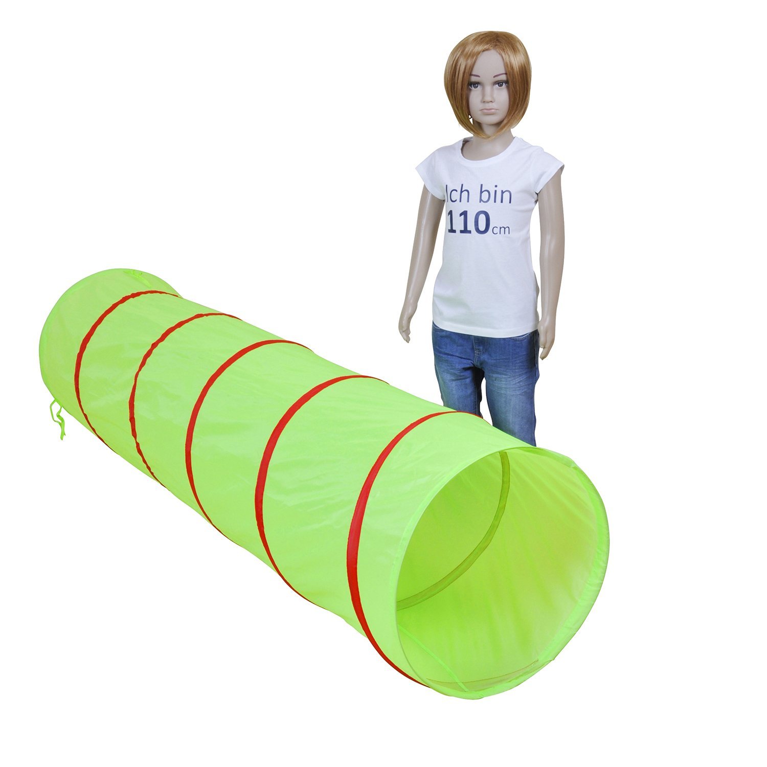 Палатка Knorrtoys Bilba 55100 з тунелем для ігор та 100 кульками кольоровий, фото №4
