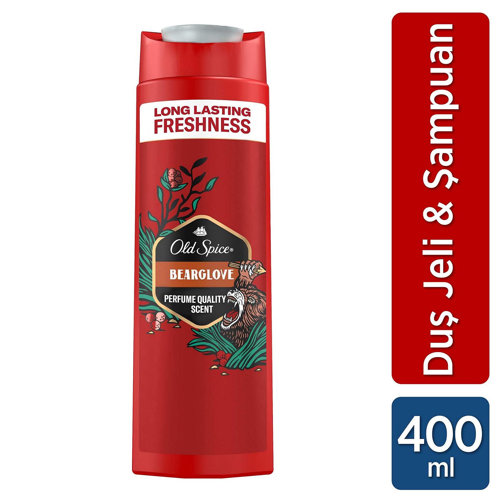 Гель для душу та шампунь Old Spice Bearglove 6 шт (6x400 мл), фото №2