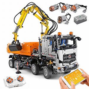 Набір блоків Mould King 19007 Remote-Controlled Pneumatic FGV Великий synthetic.ua - Фото 1