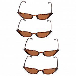 Сонцезахисні окуляри PACKOVE Котяче око Маленька оправа - Фото 1