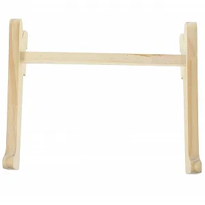 Регулируемая деревянная подставка для ноутбука с вентиляцией Эргономичная компьютерная подставка для стола Стабильная настольная подставка для ноутбуков для офиса и дома - Фото 1