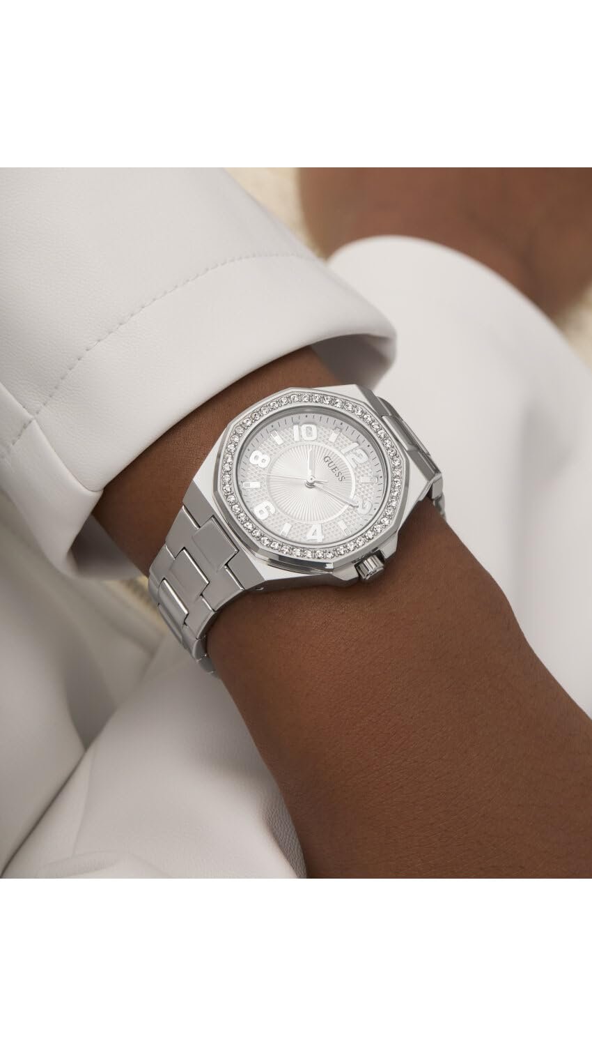 Жіночий годинник GUESS CONTESSA GW0877L1 Сріблястий, фото №5