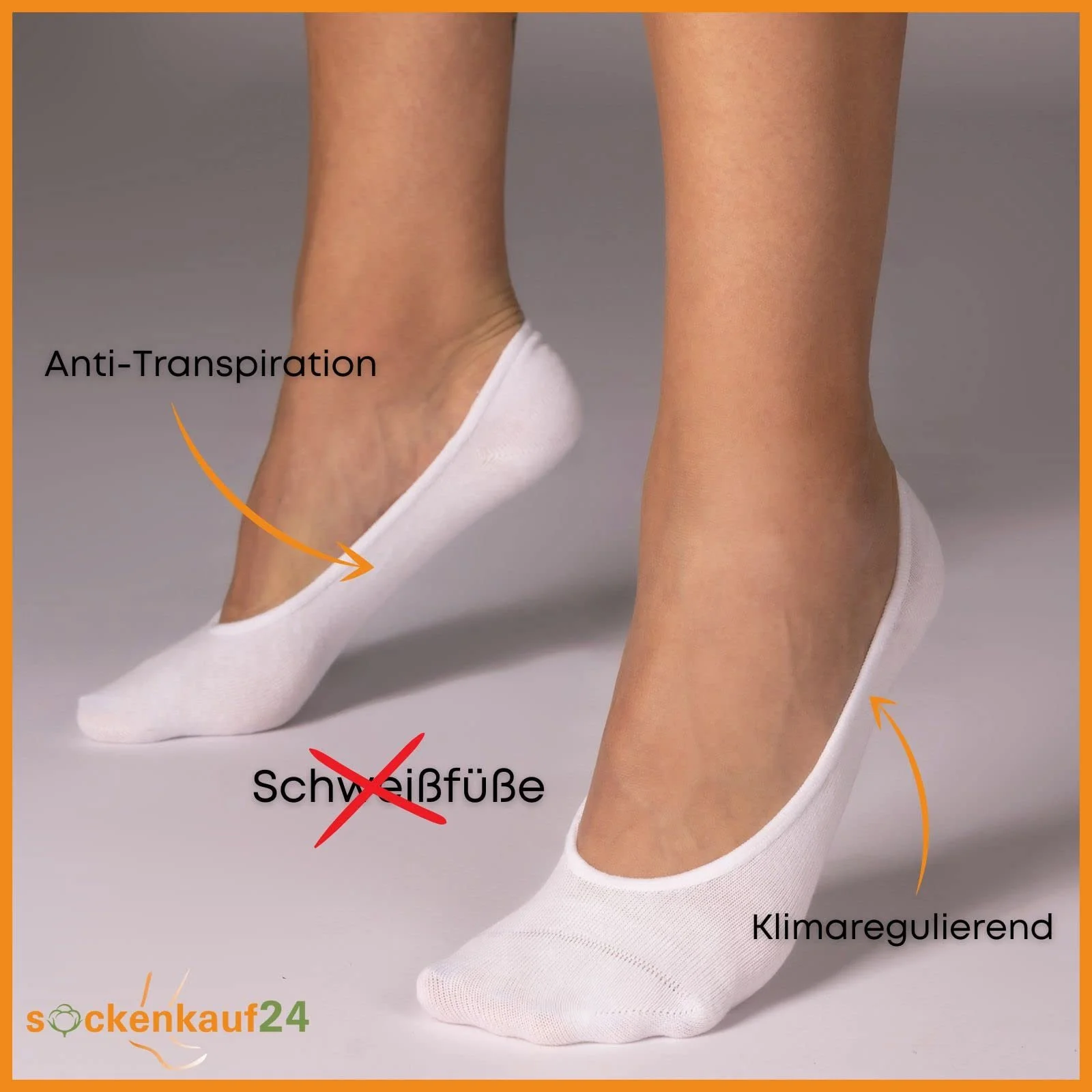 Жіночі шкарпетки-слідки 6 пар, фото №4 Жіночі шкарпетки-слідки 6 пар, фото №4