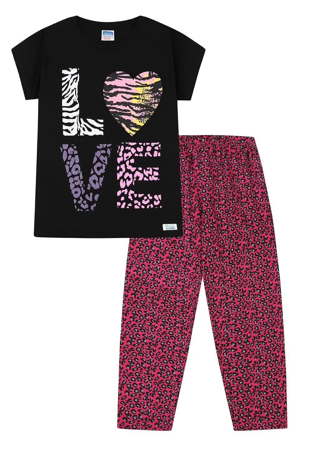 Пижама Love Girls Защитная Якорь Животный принт Новогодняя 9 13 лет Черный, фото №1 Пижама Love Girls Защитная Якорь Животный принт Новогодняя 9 13 лет Черный, фото №1