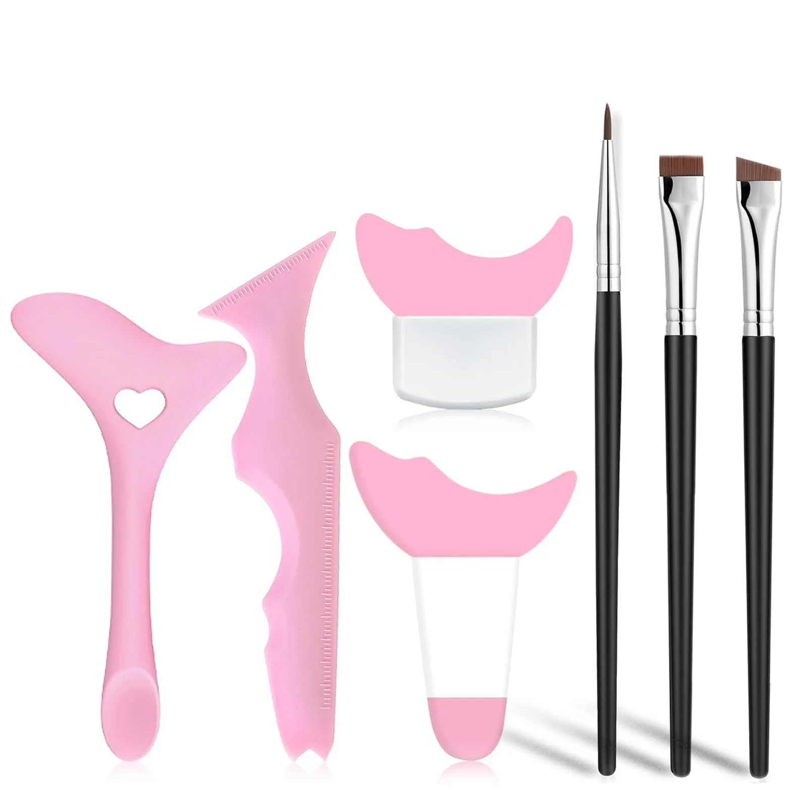 Інструмент Ruzister Силіконовий Допоміжний Для Підведення Для Очей Ультратонкий Набір Пензлів, фото №1