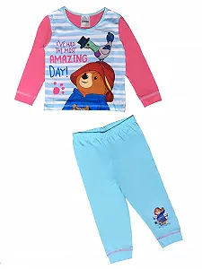 Пижама Paddington Bear Для девочек, Разноцветная, Возраст 18 месяцев - 5 лет - Фото 1