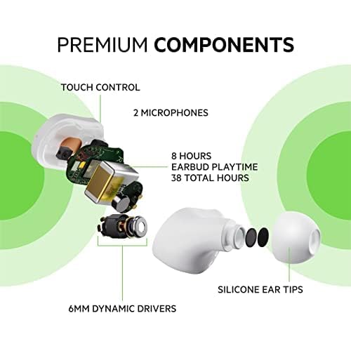 Навушники Belkin Soundform Play True Wireless In-Ear Білі AUC005, фото №3