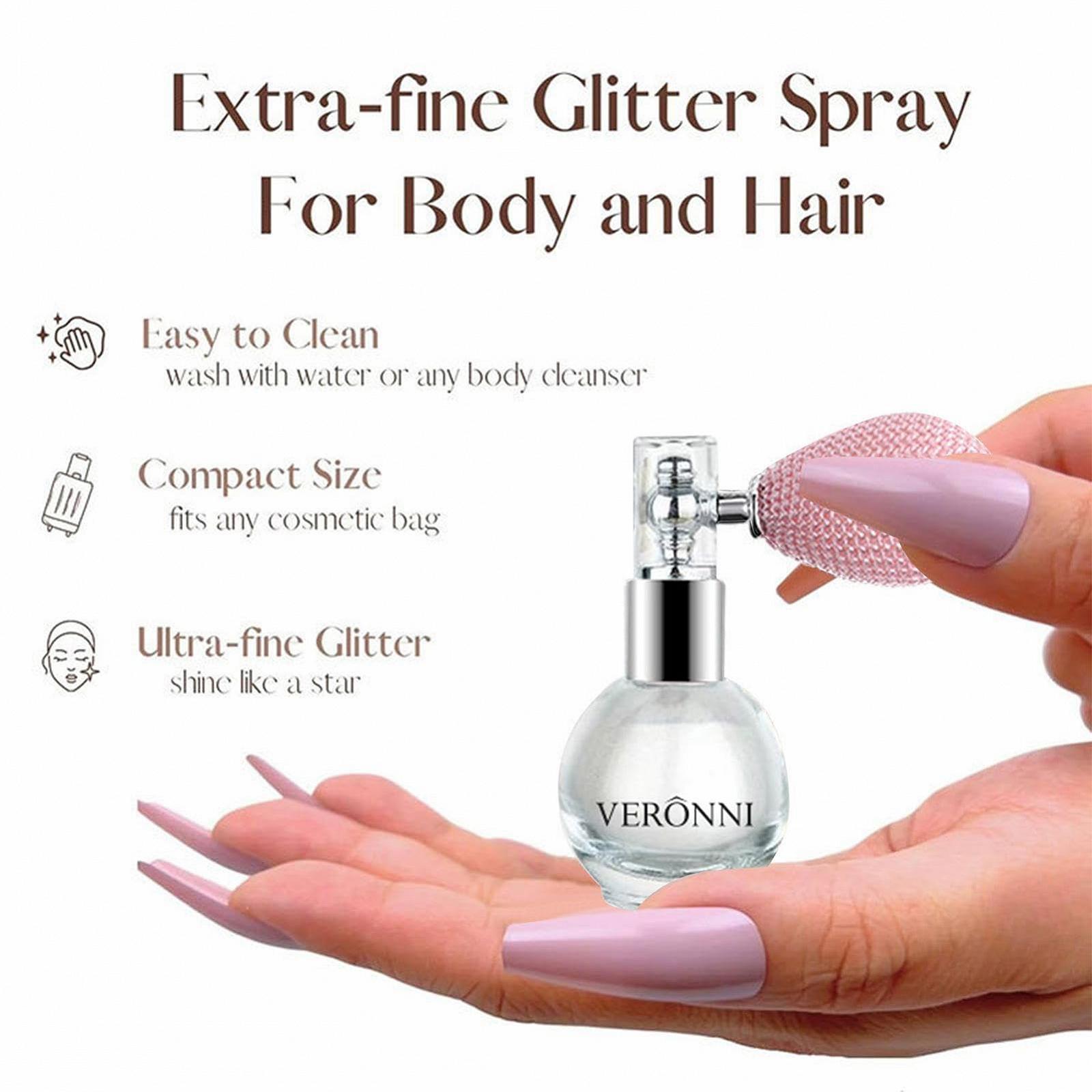 Спрей Zorq Glänzendes Körper-Glitzerspray, фото №4