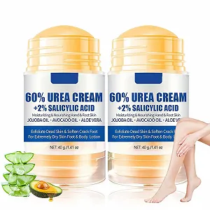 Крем для ног Urea Cream 60% против трещин и мозолей упаковка из 2 шт. - Фото 1