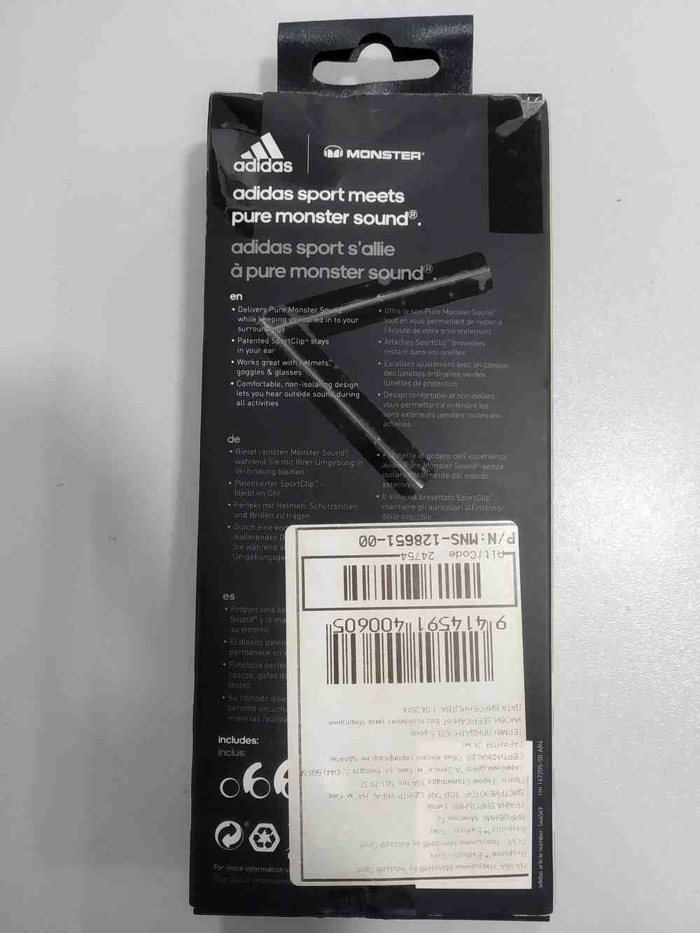 Наушники и Bluetooth-гарнитуры Monster Adidas Performance Response, фото №2