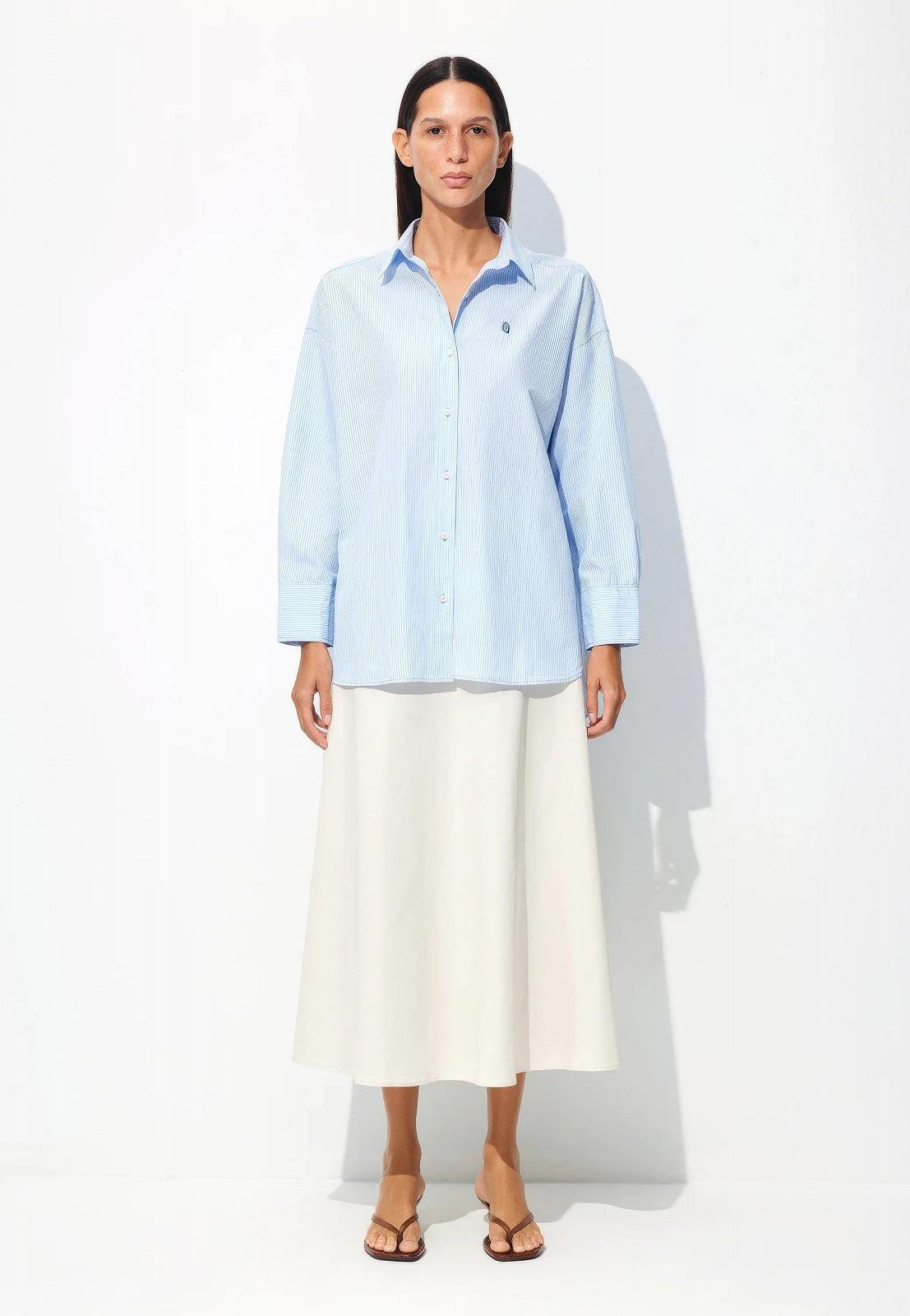 Жіноча сорочка MAVI STRIPE BLOUSE Light Blue - L, фото №2