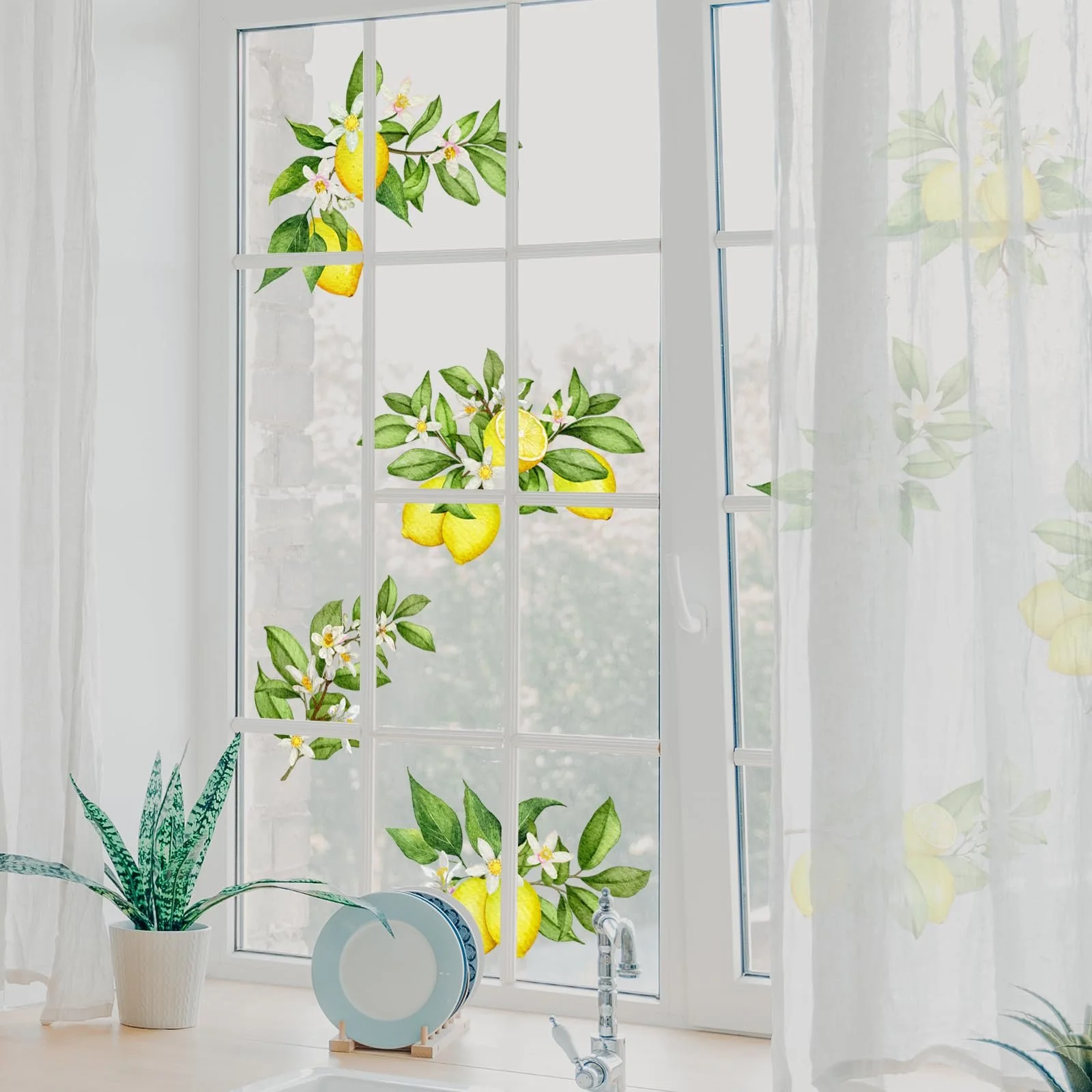 Наклейка на стіну MN008 Lemon Pattern, фото №4 Наклейка на стіну MN008 Lemon Pattern, фото №4