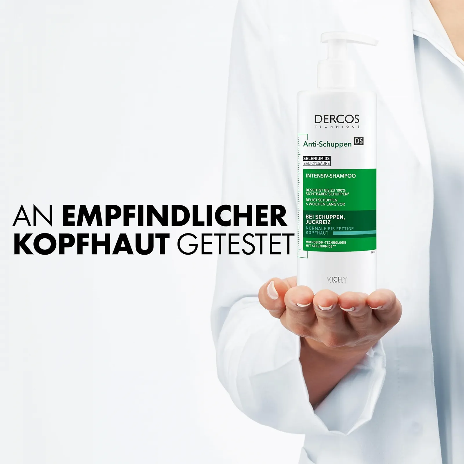 Шампунь Vichy Dercos Advanced Action проти лупи для нормального та жирного волосся, фото №9 Шампунь Vichy Dercos Advanced Action проти лупи для нормального та жирного волосся, фото №9