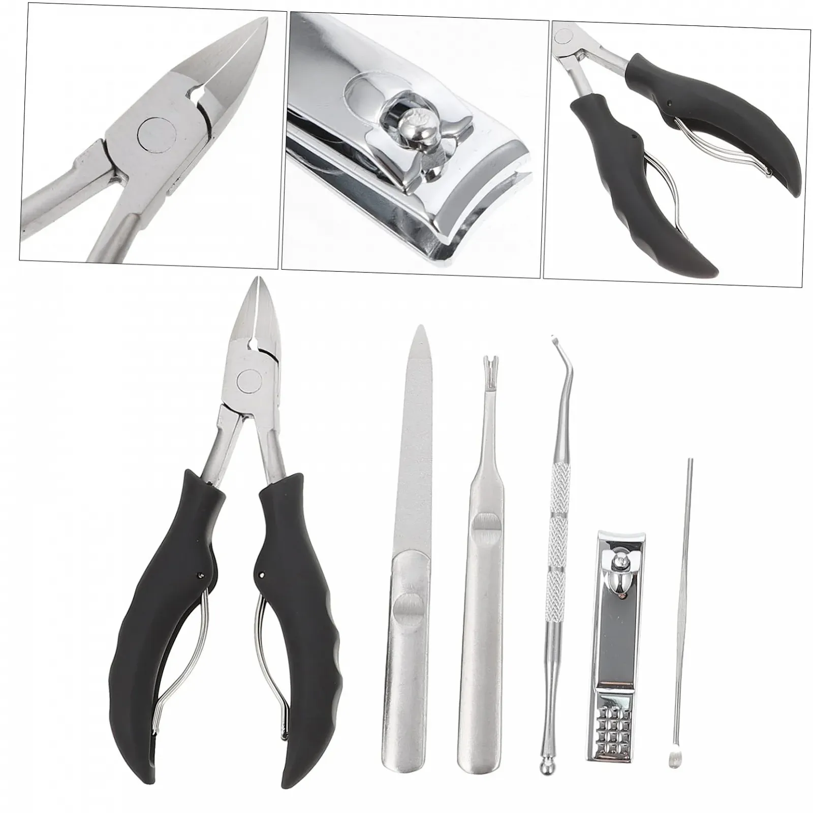 Набор для маникюра и педикюра CALLARON 7 шт., фото №9