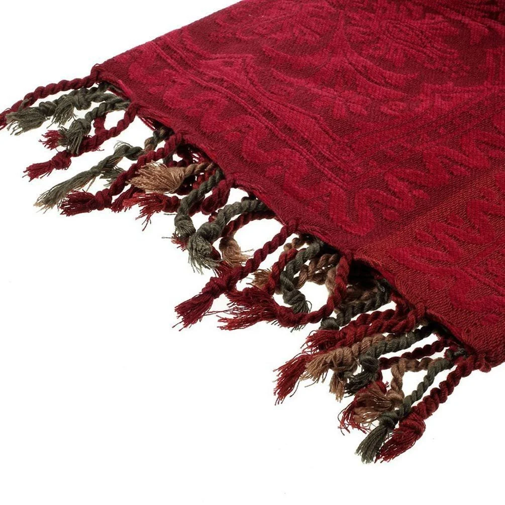 Покрывало Хлопок Jbsceen Красный, 150 см x 190 см, фото №7