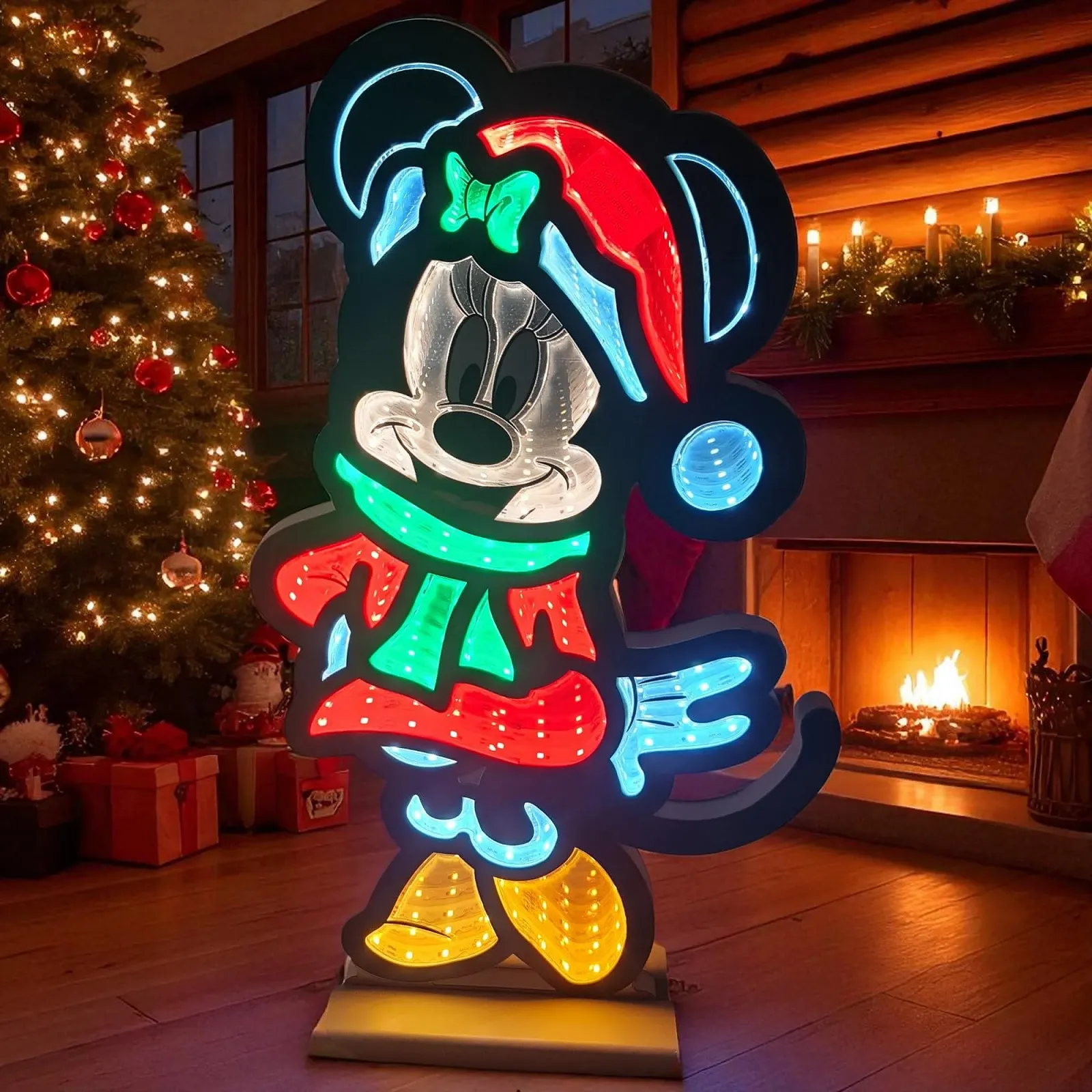 Фигурка Minnie Mouse Kurt S. Adler Christmas Inspirations Зеркальная H40 см, фото №4 Фигурка Minnie Mouse Kurt S. Adler Christmas Inspirations Зеркальная H40 см, фото №4