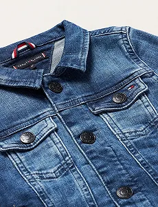 Джинсова куртка Tommy Hilfiger для хлопчиків synthetic.ua - Фото 1