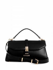 Сумка з верхньою ручкою GUESS Queensland Flap Black - Фото 1