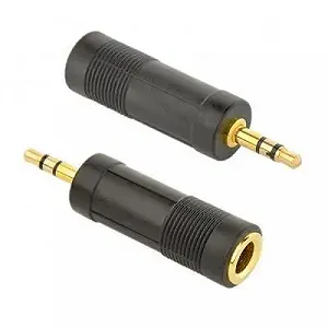 Переходник 6.35мм F to M 3.5 мм Cablexpert (A-6.35F-3.5M) - Фото 1