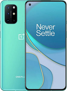 Смартфон 6.55" OnePlus 8T 8/128Gb 5G 2 SIM NFC 48/16Мп 8 ядер Android 11 Aquamarine Green - Фото 1