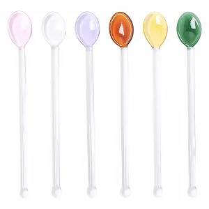 Набір скляних ложок 6 шт - Фото 1