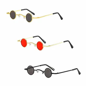 Купить Солнцезащитные очки INNAL Маленькие круглые 3 пары, маленькие ретро - Фото 1 Солнцезащитные очки INNAL Маленькие круглые 3 пары, маленькие ретро - Фото 1