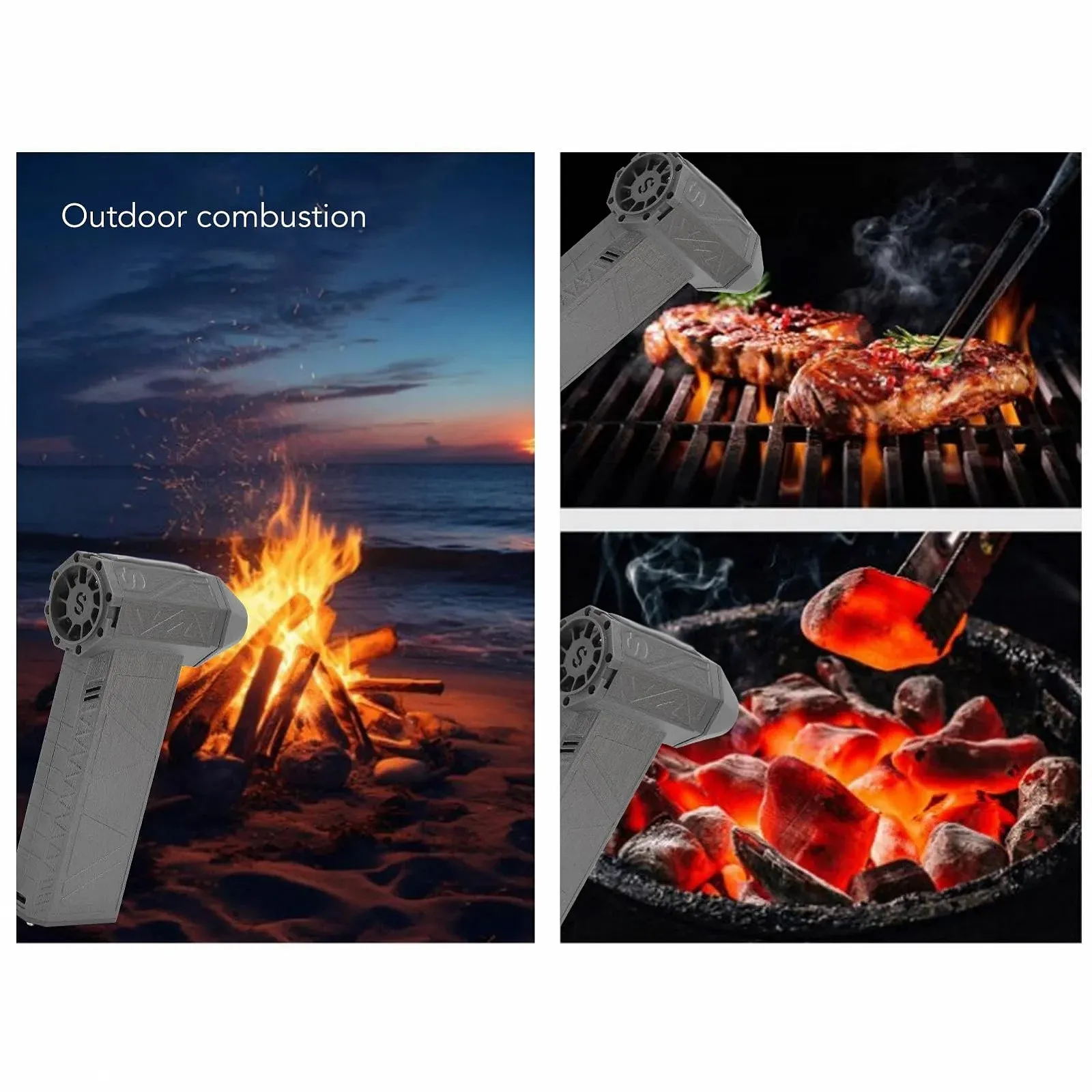 Электрическая воздуходувка 200,000 RPM Continuous Quick Charge Multi-Purpose Type C Jet Fan, фото №9