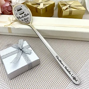 Ложка для шоколадного крема Длинная, Персонализированная synthetic.ua - Фото 1