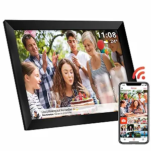 Цифровая фоторамка Atlantis 10 дюймов WiFi Touchscreen 1 GB RAM 16 GB Flash - Фото 1