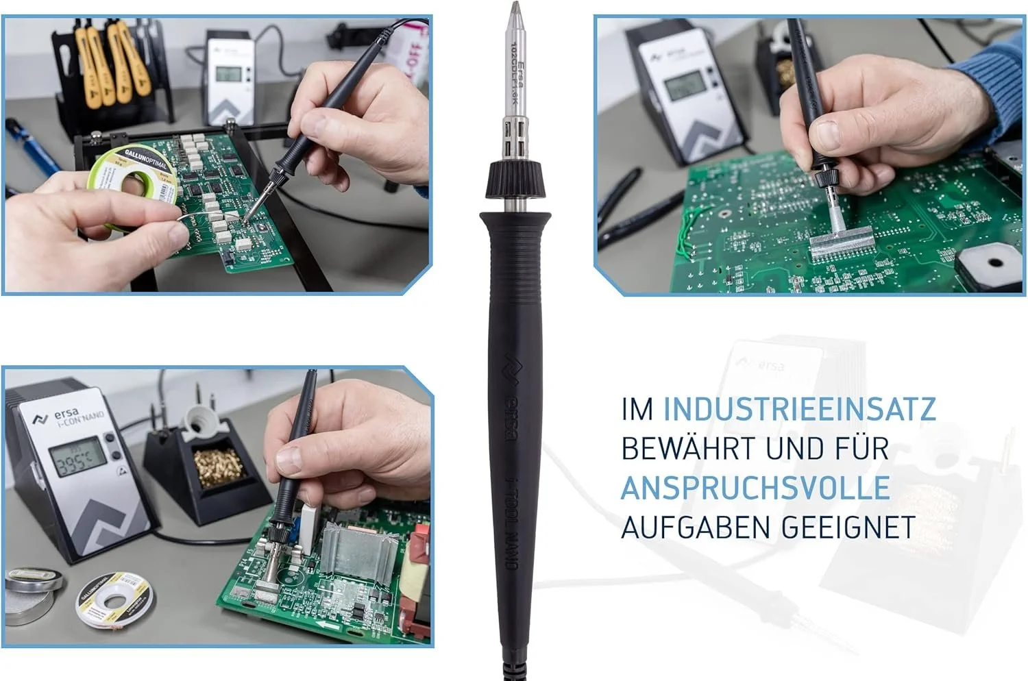 Паяльная станция Ersa i-CON Nano Черный, фото №3