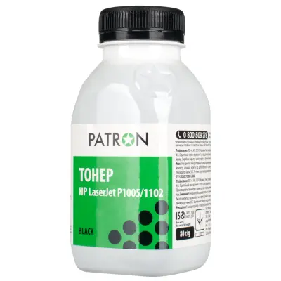 Тонер HP LJ P1005/1006/1102 (CB435) PATRON (PN-HLJP1102-080), фото №1