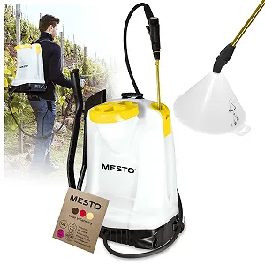 Опрыскиватель ранцевый MESTO RS125 12 л в комплекте с защитным экраном, манометром и уплотнениями FPM 6 бар - Фото 1