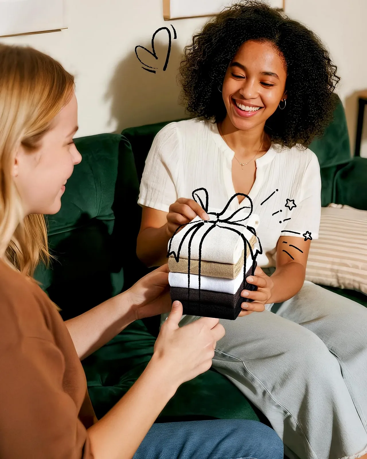 Носки Jeasona Бамбук 35-42, 5 пар, фото №7