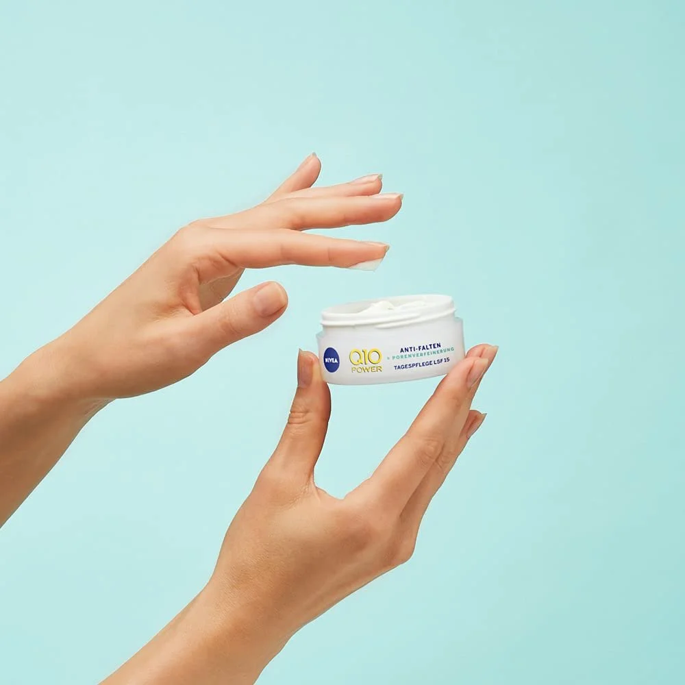 Денний крем проти зморшок NIVEA Q10 Smoothing SPF 15 50 мл, фото №4 Денний крем проти зморшок NIVEA Q10 Smoothing SPF 15 50 мл, фото №4