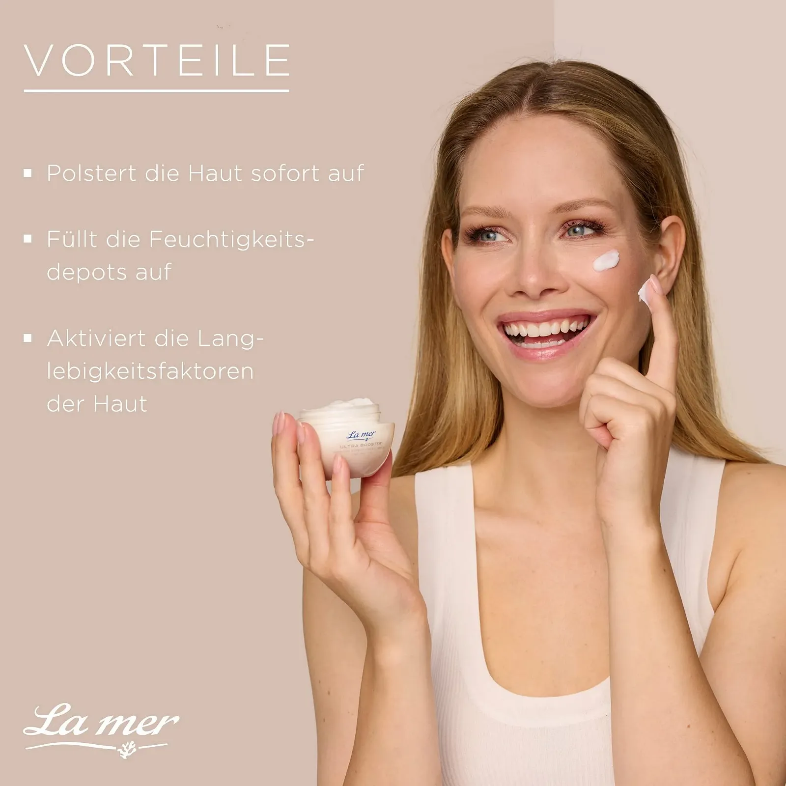Денний крем La mer Premium Effect Cream зволожуючий антивіковий з оліями жожоба та авокадо 50 мл, фото №5 Денний крем La mer Premium Effect Cream зволожуючий антивіковий з оліями жожоба та авокадо 50 мл, фото №5