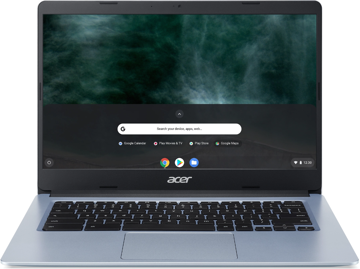 Ноутбук 14" Acer Chromebook 314 CB314-1H-C0U7 Intel Celeron N4020 RAM 4GB eMMC 64GB Chrome OS, фото №1