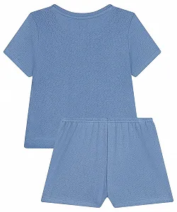 Піжама Petit Bateau Pyjacurt для дівчат synthetic.ua - Фото 1