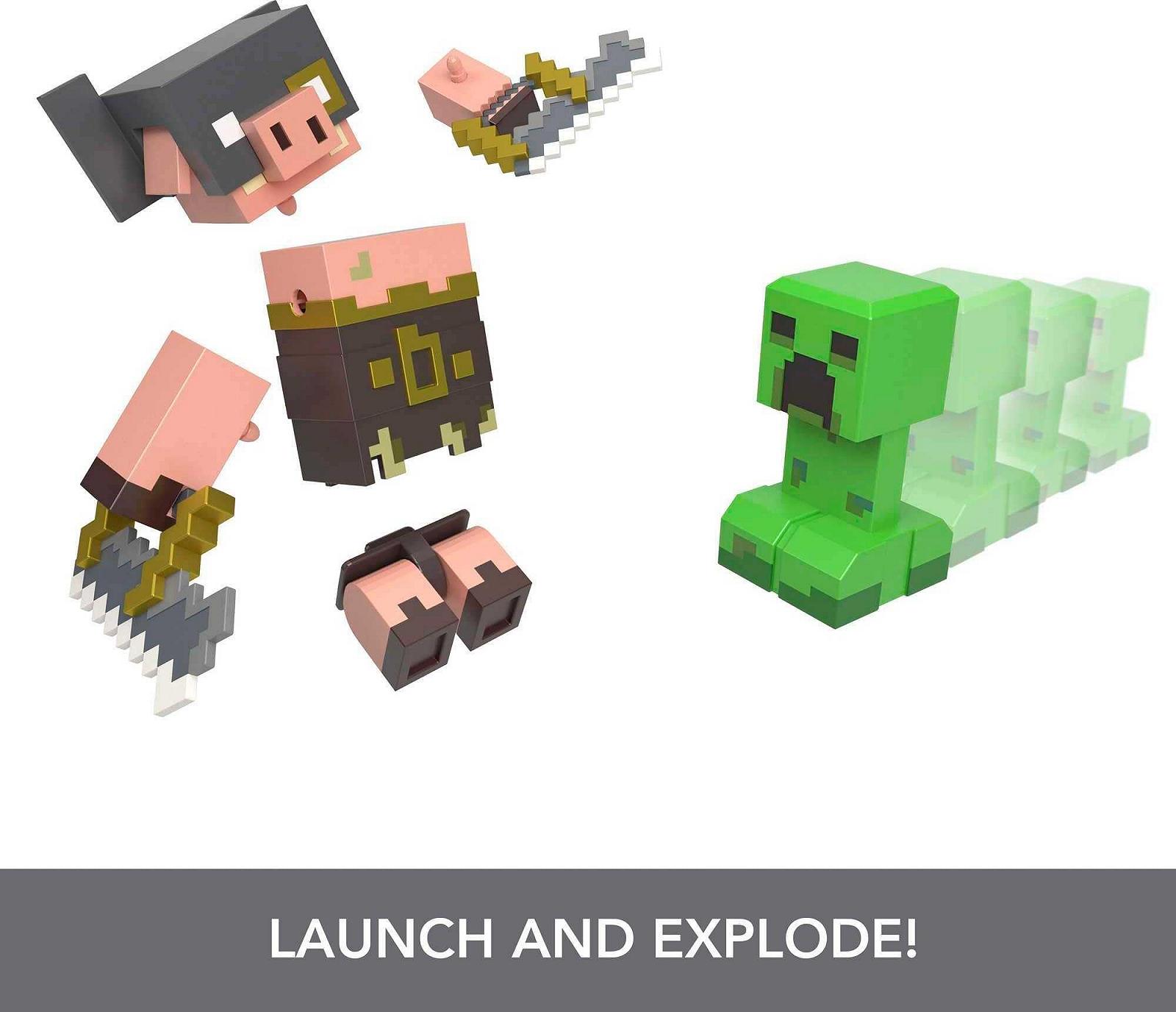 Игровая фигурка Minecraft Legends, около 8 см, в упаковке 2 шт., фото №5
