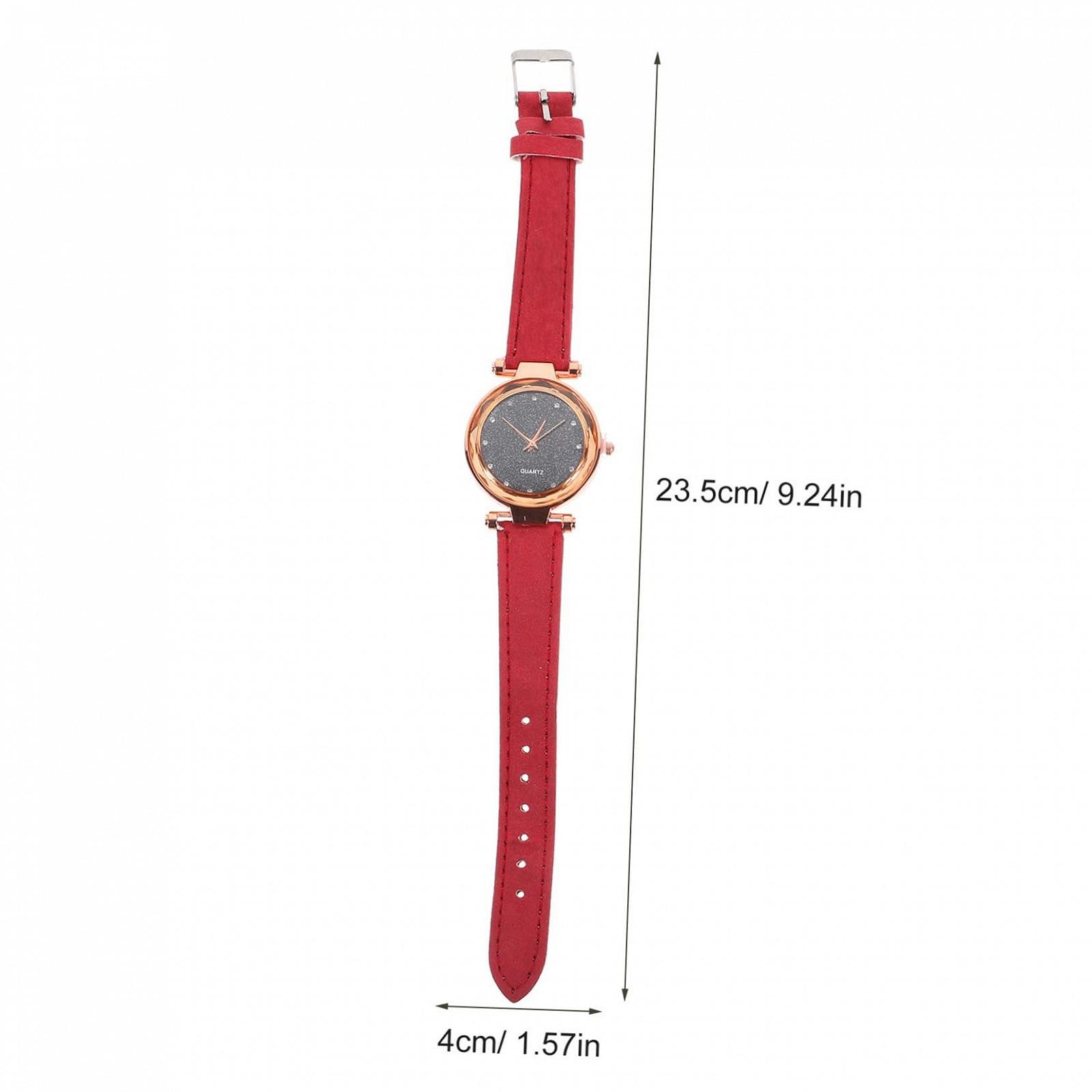 Женские Часы LIFKOME Luminous Инкрустированные Стразами Ретро Фиолетовый, фото №2