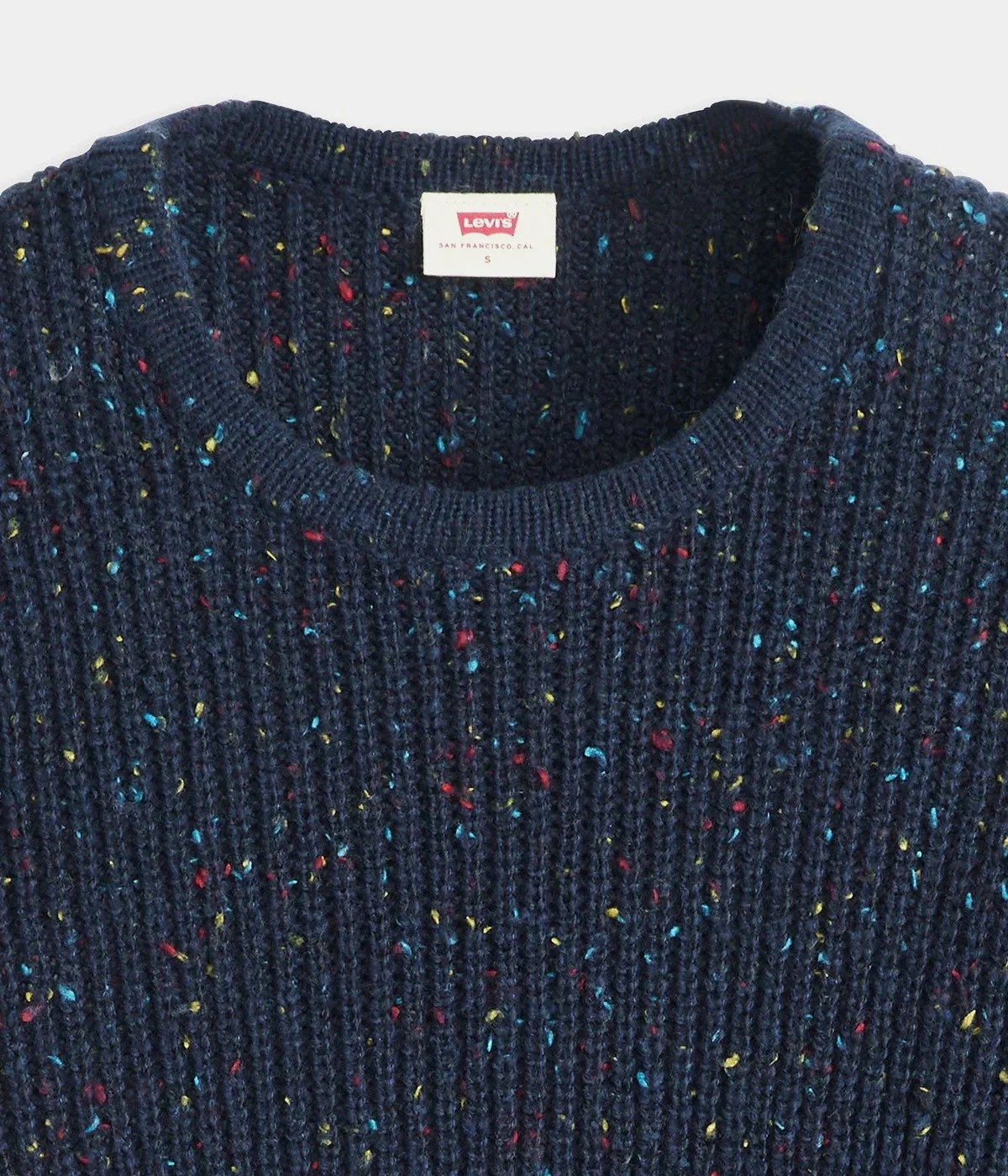 Жіночий пуловер Levi's Snowflake Pullover у відтінку Blue Blazer Confetti - XS, фото №6