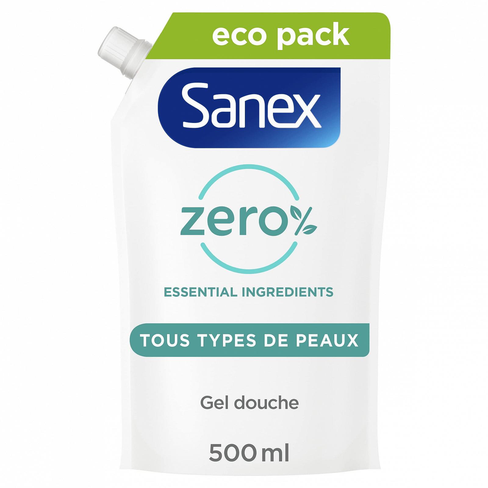 Гель для душу SANEX Null% Moisturising Eco Refill Pack 500 мл, фото №2